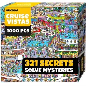 1000 Piece Jigsaw Puzzle for Adults Cruise Vistas